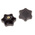 RS PRO Black Multiple Lobes Clamping Knob, M6, Threaded Hole