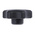 RS PRO Black Multiple Lobes Clamping Knob, M6, Threaded Through Hole