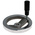 RS PRO Silver Die Cast Aluminium Hand Wheel, 125mm diameter