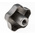 RS PRO Silver Multiple Lobes Clamping Knob, M8, Threaded Hole