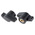 RS PRO Black Wing Clamping Knob, M5, Threaded Hole