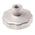 RS PRO Silver Multiple Lobes Clamping Knob, M12, Threaded Hole