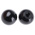 RS PRO Black Ball Clamping Knob, M5, Threaded Hole