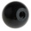 RS PRO Black Ball Clamping Knob, M8, Threaded Hole