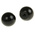 RS PRO Black Ball Clamping Knob, M8, Threaded Hole