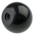 RS PRO Black Ball Clamping Knob, M10, Threaded Hole