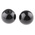RS PRO Black Ball Clamping Knob, M10, Threaded Hole