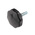 RS PRO Black Multiple Lobes Clamping Knob, M10, Threaded Stud