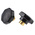 RS PRO Black Multiple Lobes Clamping Knob, M10, Threaded Hole