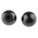 RS PRO Black Duroplast Ball Clamping Knob, Unthreaded Hole