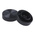 RS PRO Black Knurled Clamping Knob, M8, Unthreaded Hole