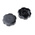 RS PRO Black Multiple Lobes Clamping Knob, M8, Unthreaded Hole