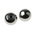 RS PRO Silver Ball Clamping Knob, M6, Threaded Hole