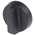 RS PRO Black 1-Arm Clamping Knob, Unthreaded Hole