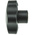 Elesa 69953 Black Multiple Lobes Clamping Knob, M8, Threaded Hole