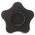 Elesa 69893 Black Multiple Lobes Clamping Knob, M6, Threaded Hole