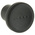 RS PRO Black Knurled Clamping Knob, M8, Threaded Hole
