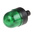 Werma EM 207 Green LED Beacon, 24 V ac/dc, Steady, Panel Mount
