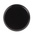 RS PRO Black Knurled Clamping Knob, M8, Threaded Stud