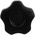 RS PRO Black Multiple Lobes Clamping Knob, M8, Threaded Stud