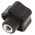 RS PRO Black Multiple Lobes Clamping Knob, M6, Threaded Hole