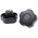 RS PRO Black Multiple Lobes Clamping Knob, M10, Threaded Hole