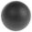 RS PRO Black Ball Clamping Knob, M8, Threaded Hole