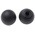 RS PRO Black Duroplast Ball Clamping Knob, M5, Unthreaded Hole