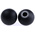 RS PRO Black Duroplast Ball Clamping Knob, M10, Unthreaded Hole