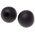 RS PRO Black Duroplast Ball Clamping Knob, M12, Unthreaded Hole
