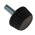 RS PRO Black Knurled Clamping Knob, M4, Threaded Hole