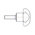 Elesa 167162 Black 3-Arm Clamping Knob, M5, Threaded Stud
