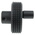 Elesa Black Technopolymer Hand Wheel, 50mm diameter
