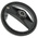 Elesa Black Technopolymer Hand Wheel, 160mm diameter