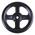 RS PRO Black Steel Hand Wheel, 200mm diameter