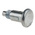 RS PRO 39.4mm Zinc Plated Steel Index Bolt, M12 x 1.75