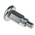 RS PRO 30.4mm Zinc Plated Steel Index Bolt, M10 x 1