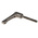 RS PRO Stainless Steel Clamping Lever, M6 x 40mm