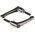 RS PRO Stainless Steel Clamping Lever, M8 x 25mm