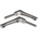 RS PRO Stainless Steel Clamping Lever, M8 x 40mm