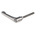 RS PRO Stainless Steel Clamping Lever, M8 x 50mm