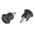 RS PRO 35mm Matt, Zinc Plated Stainless Steel (Spring, Body, Pin), Thermoplastic (Knob) Index Index Bolt, M10 x 1