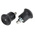 RS PRO 30mm Matt, Zinc Plated Stainless Steel (Spring, Body, Pin), Thermoplastic (Knob) Index Index Bolt, M8 x 0.75