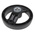 RS PRO Black Glass-Fibre Reinforced Technopolymer Hand Wheel, 80mm diameter