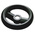 RS PRO Black Glass-Fibre Reinforced Technopolymer Hand Wheel, 80mm diameter