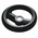 RS PRO Black Glass-Fibre Reinforced Technopolymer Hand Wheel, 100mm diameter