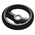 RS PRO Black Glass-Fibre Reinforced Technopolymer Hand Wheel, 100mm diameter