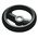 RS PRO Black Glass-Fibre Reinforced Technopolymer Hand Wheel, 126mm diameter
