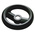 RS PRO Black Glass-Fibre Reinforced Technopolymer Hand Wheel, 126mm diameter