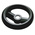 RS PRO Black Glass-Fibre Reinforced Technopolymer Hand Wheel, 160mm diameter